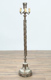 Art Deco Onyx Floor Lamp