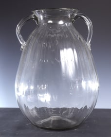 Tall Glass Amphora Vase - Pennsylvania - c.1800