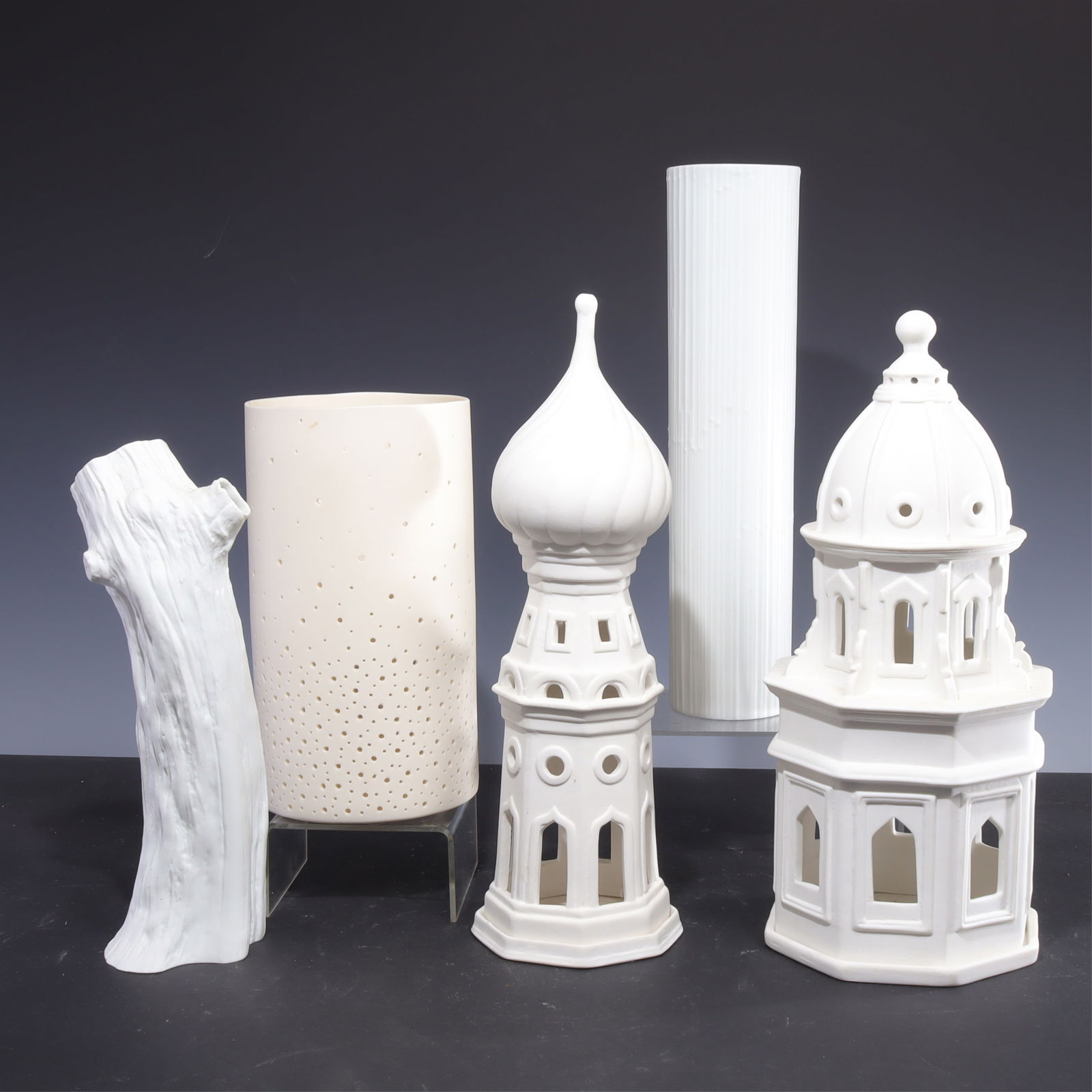 Bisque Porcelains, Vases-Duomo & Fyodor Sculptures (1 of 10)