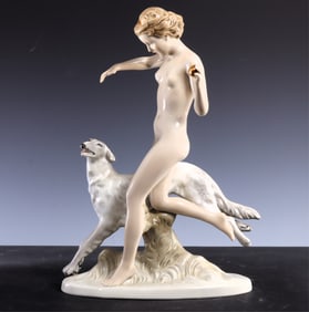 Royal Dux Bohemia - Diana the Huntress