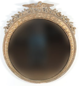 Federal Style Round Mirror