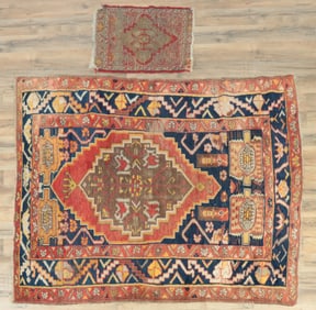 Two Caucasian Carpets 14 x 22, 4-2 x 5-5