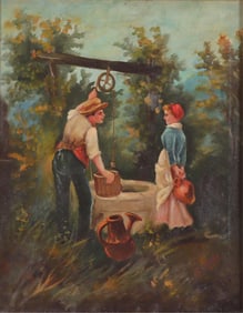R. Crosby - Meeting by the Well - O/C