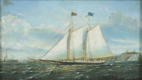 James Edward Buttersworth - Schooner O/B