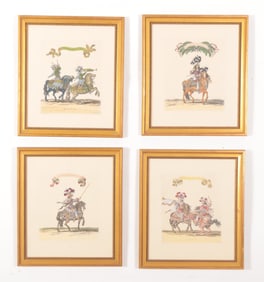 Four French Calvary Engravings