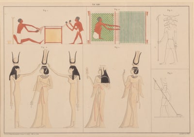 Institue Berlin - Egyptian Lithograph