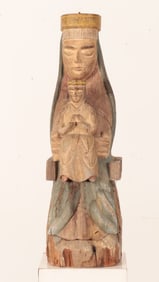 Portuguese Medieval Style Madonna & Child