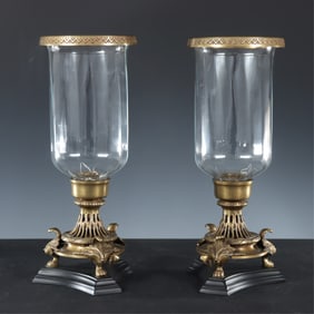 Pair Castilian Imports Candle Holders