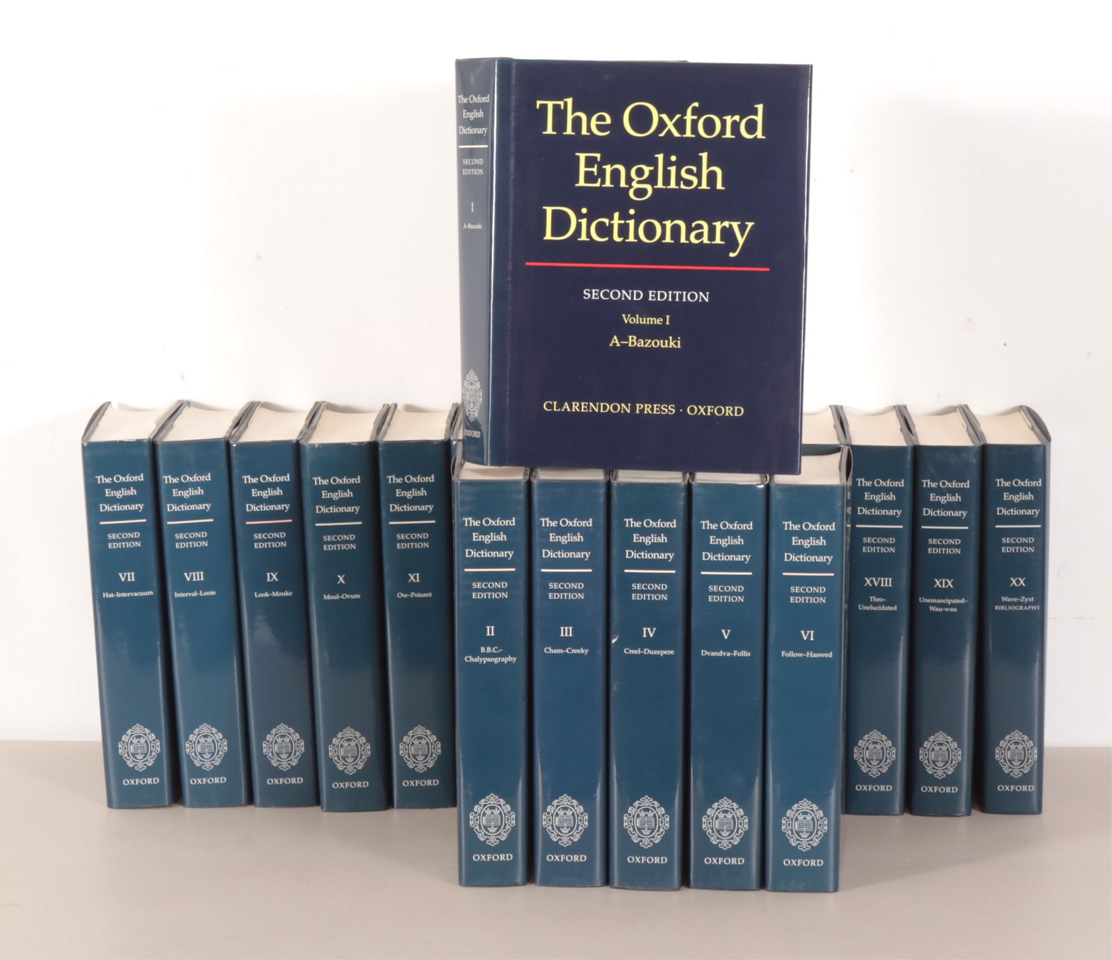 The Oxford English Dictionary-Second Edition (1 of 7)