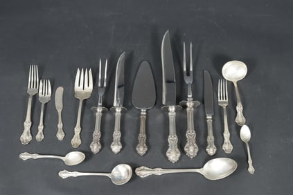 American Sterling Silver Flatware, 20th C