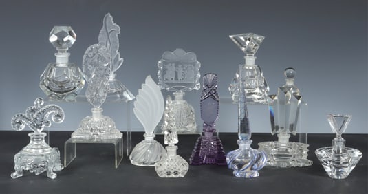 Collection of Decorative Perfume Bottles
