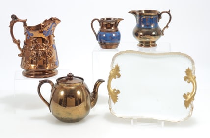 Group Assorted Lustreware