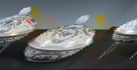 Two Meissen Marcolini Period Tureens