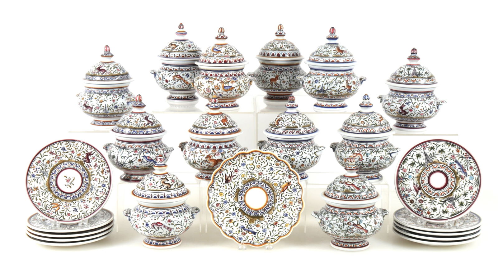 Twelve Ceramica Conimbriga Lidded Tureens (1 of 9)