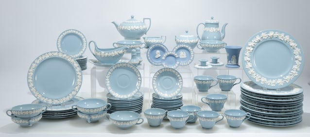 Partial Wedgwood Queen's Ware Porcelain Service
