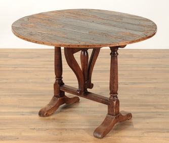 French Oak & Beech Wine Table, 19/20 C