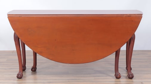 Chippendale Style Cherry Dropleaf Table