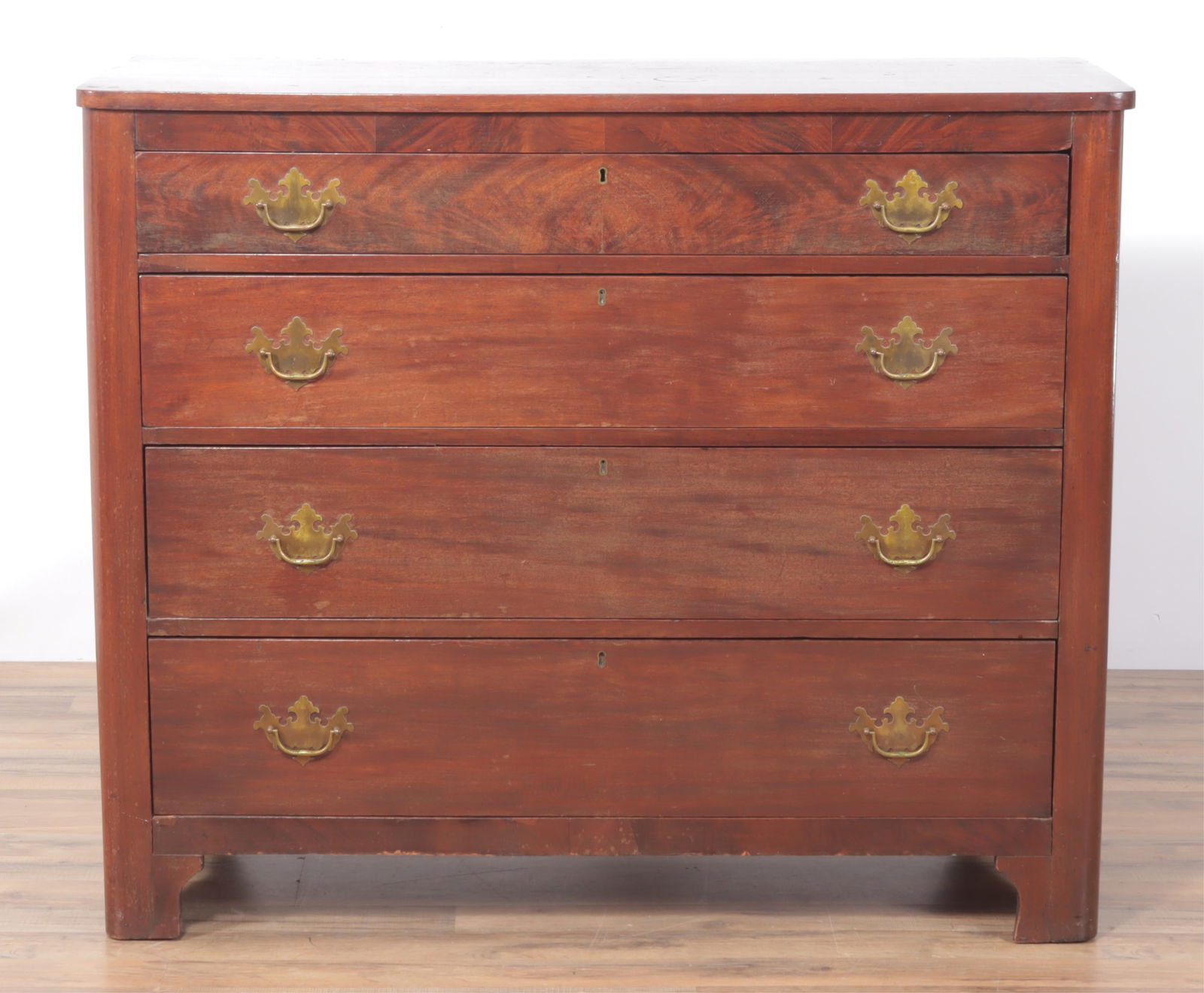 American Late Classical Mahogany Chest of Drawers (1 of 8)
