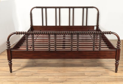 Serene & Lily Bobbin-Turned King Bed
