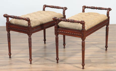 Pair Maitland Smith Window Benches