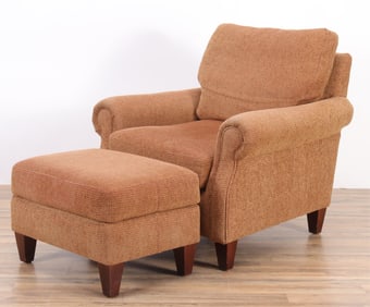 Bradington Young Upholstered Chair & Ottoman