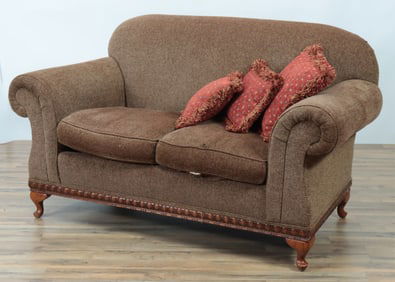 Drexel Heritage/Lillian August Chenille Loveseat