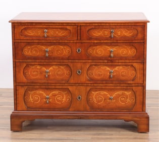 Maitland Smith Marquetry Inlaid Dresser