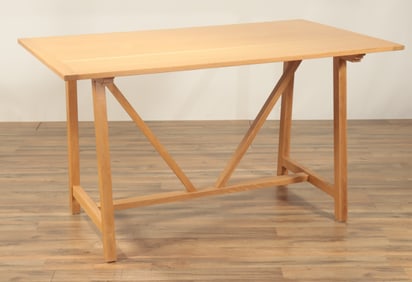 Benchmade Oak Drafting Table