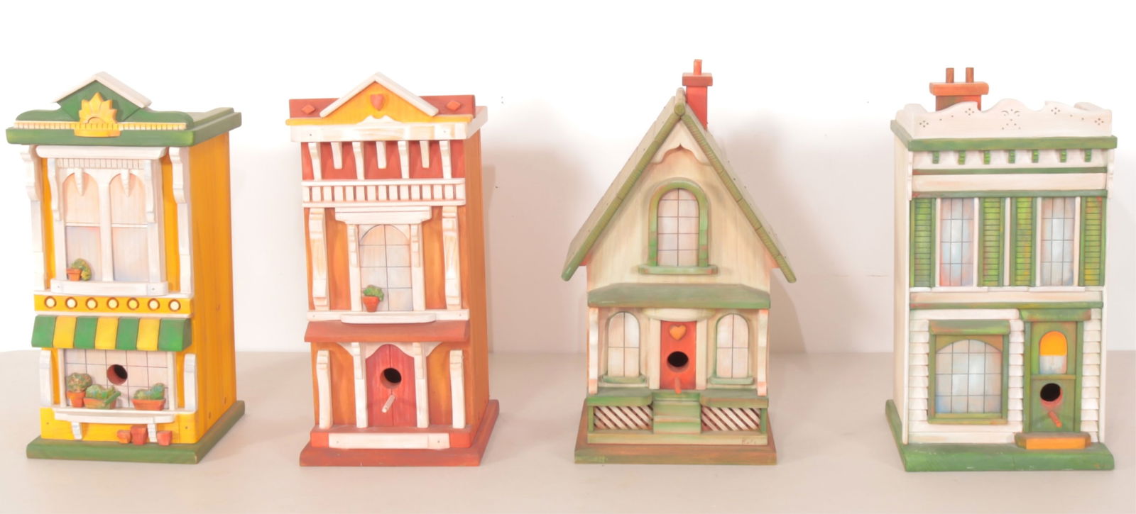 Modern Painted Birdhouses (1 of 10)