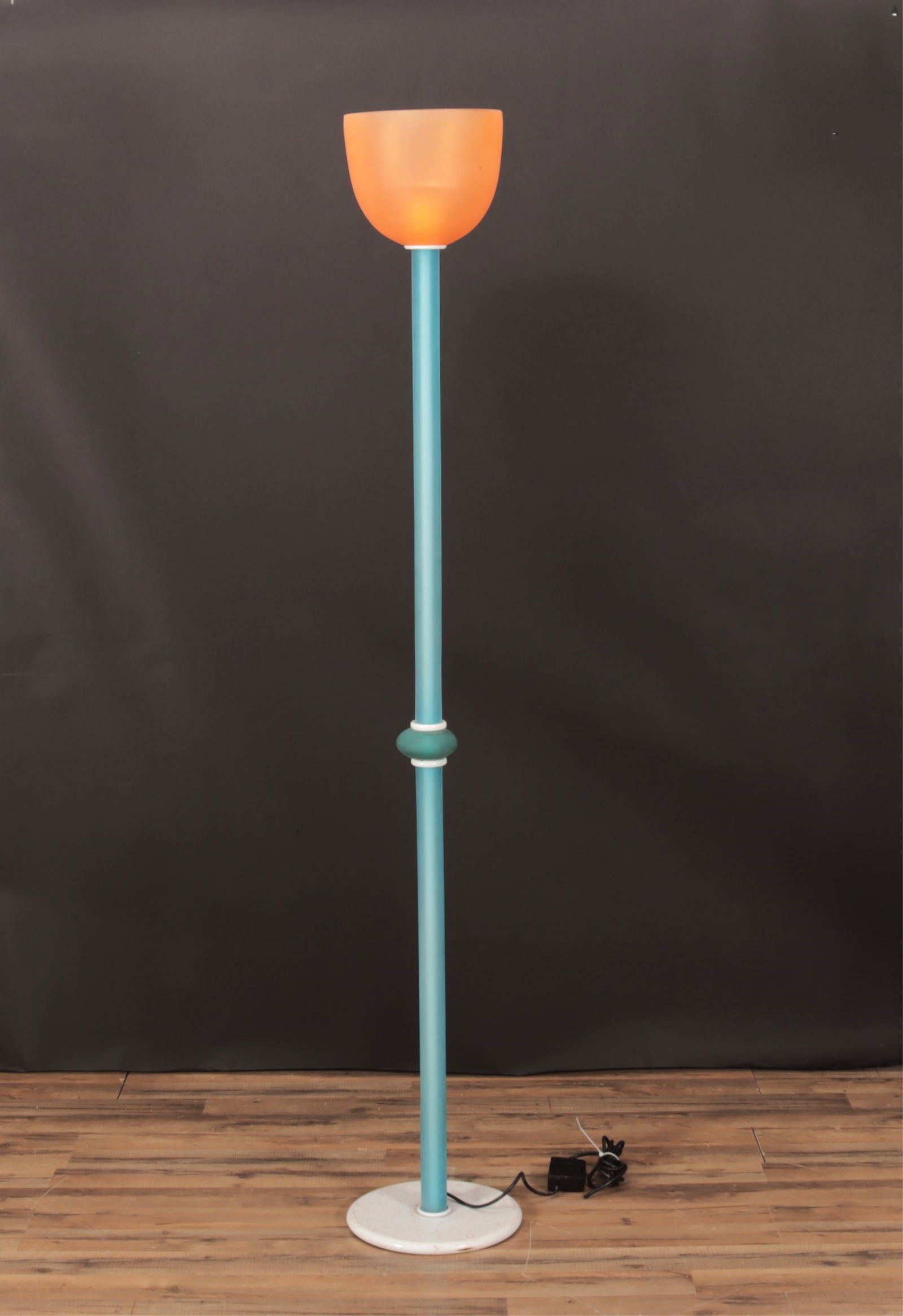 Memphis Postmodern Italian Glass Torchiere (1 of 8)