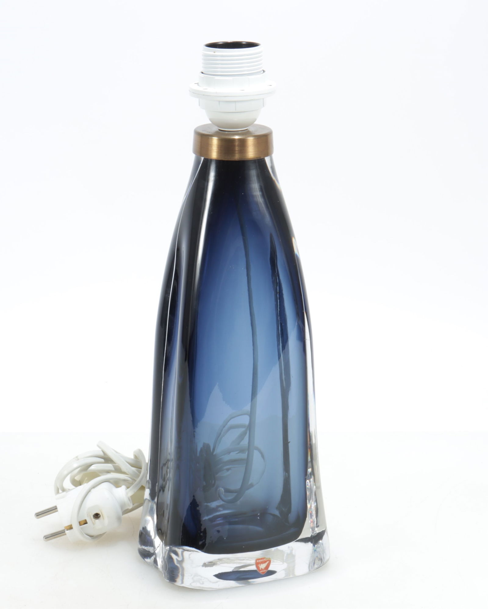 Carl Fagerlund for Orrefors Sapphire Blue Lamp (1 of 7)
