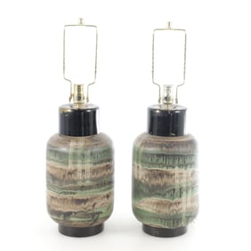 Pair Lee Rosen Design Technics Table Lamp