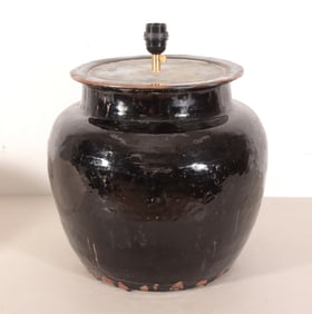 Large Earthenware Table Lamp