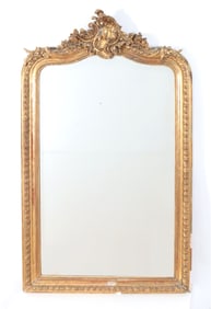 Rococo Style Giltwood & Composition Mirror, 19C