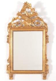 Louis XVI Style Giltwood Mirror