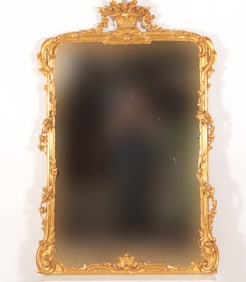 Louis XVI Style Giltwood Mirror - Carvers Guild