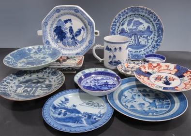 Group of Chinese Export Porcelain Articles