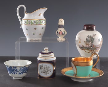 Group of Porcelain Articles,19th/20th C