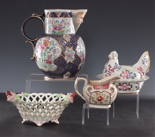 Group of Porcelain Articles, 19th/20th C
