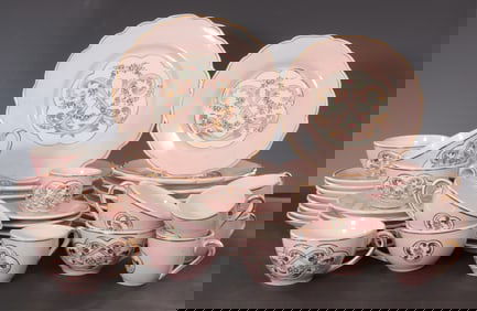 French Faience Luncheon Service