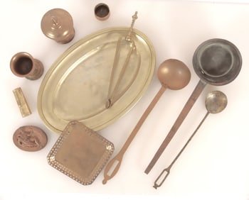 Assorted Group of Brass Objects