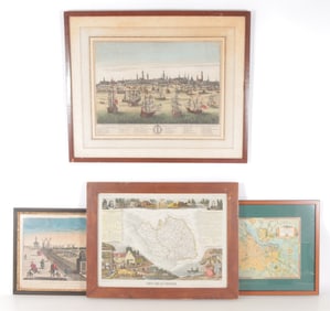 Amsterdam Prints & Map