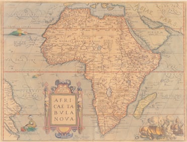 Ortelius - Africae Tabula Nova - c.1570