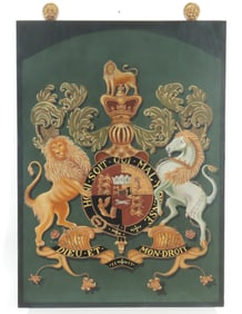 English Coat of Arms Panel