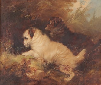 George Armfield - Two Terriers
