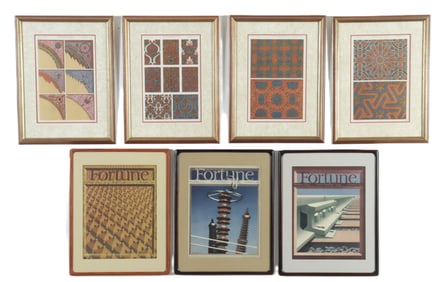 Jones Moresque Prints; 20C Fortune Magazine Covers