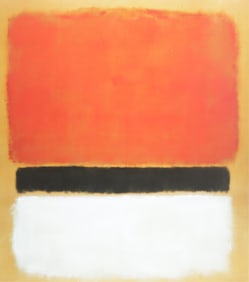 After Mark Rothko - Red, Black & White, Print