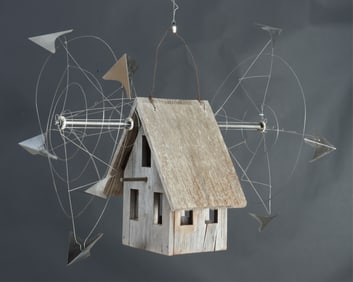 Tim Prentice - Kinetic Birdhouse Sculpture