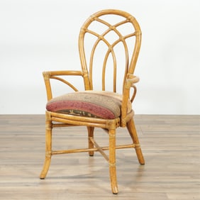 McGuire Single Rattan Armchair