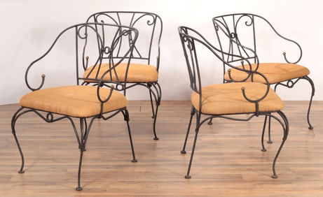 Four Salterini Style Armchairs